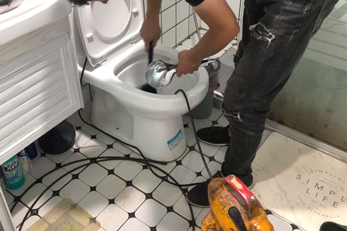 雨山疏通下水道