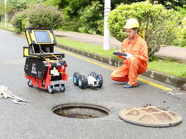 雨山管道机器人检测